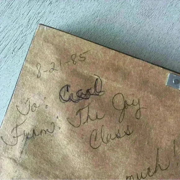 Vintage 80’s framed needlepoint Cross Stich - Picture 2 of 4